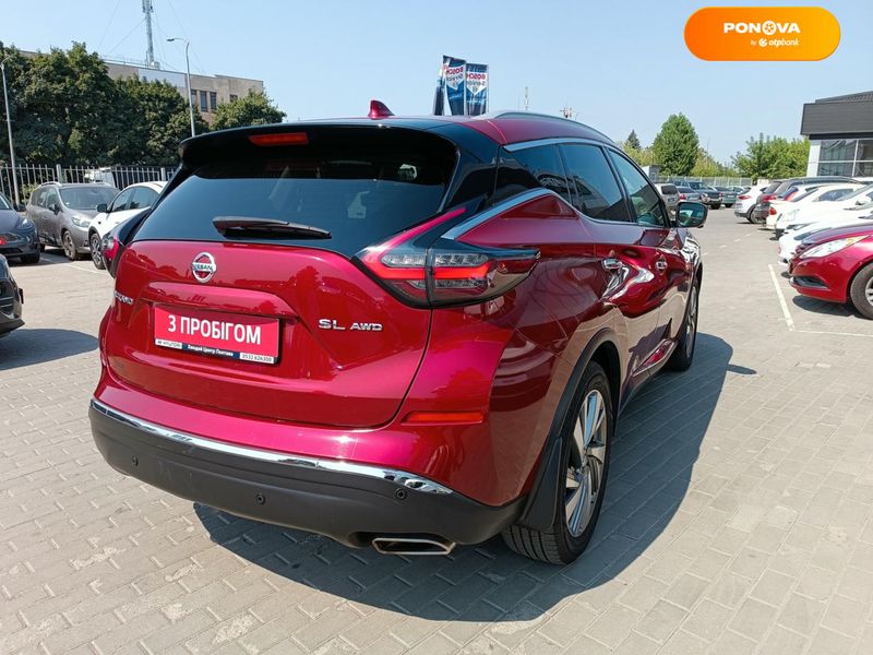 Nissan Murano, 2020, Бензин, 3.5 л., 68 тис. км, Позашляховик / Кросовер, Червоний, Полтава 111223 фото