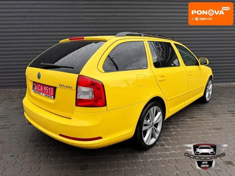 Skoda Octavia, 2011 р., Бензин, 340 тис. км, Універсал, Жовтий, Кам'янське (Дніпродзержинськ) AT-10400157 фото