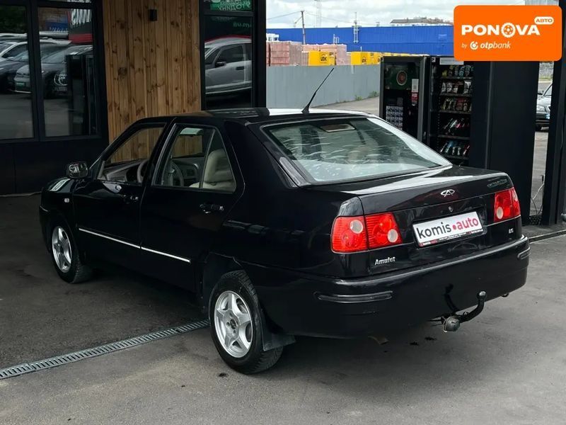 Chery Amulet, 2007 г., Газ пропан-бутан / Бензин, 124 тыс. км, Седан, Чорный, Винница AT-10417663 фото