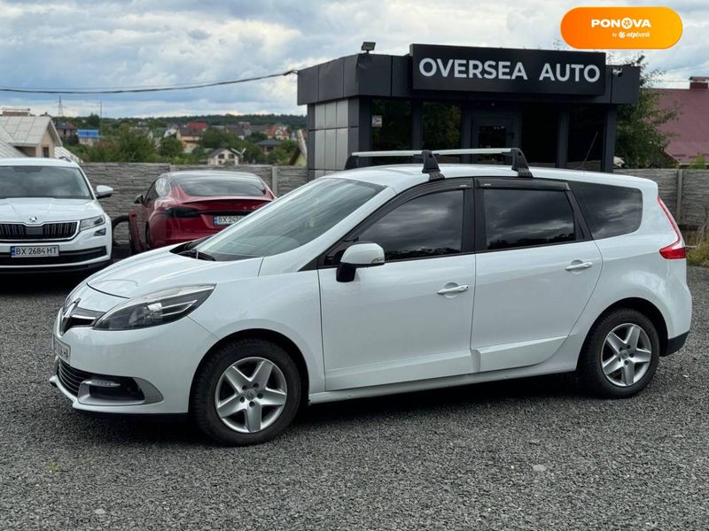 Renault Scenic, 2014, Дизель, 1.46 л., 228 тис. км, Мінівен, Білий, Хмельницький 108794 фото