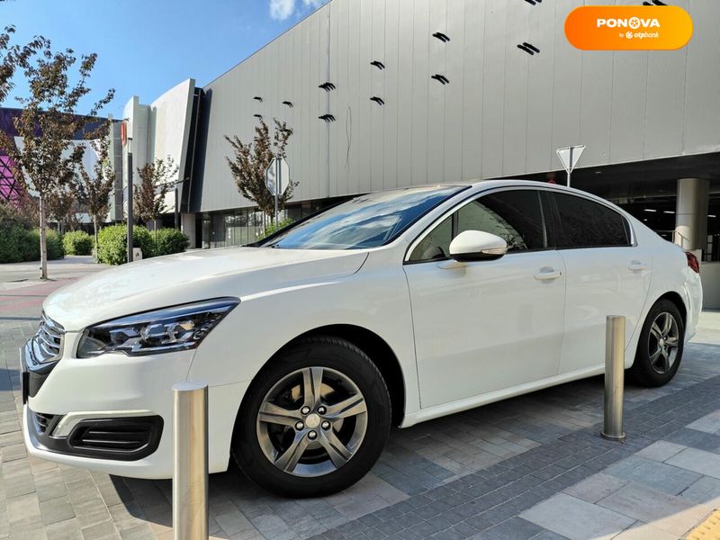 Peugeot 508, 2016, Дизель, 1.6 л., 195 тис. км, Седан, Білий, Київ 107750 фото