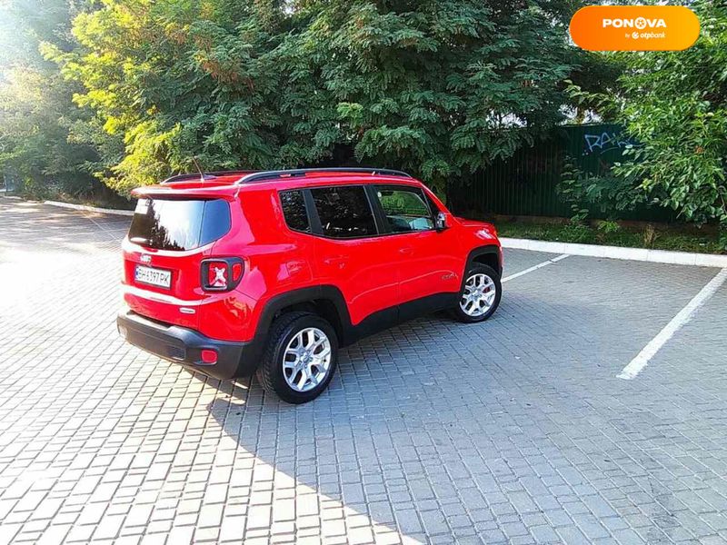 Jeep Renegade, 2017, Бензин, 2.36 л., 70 тис. км, Позашляховик / Кросовер, Червоний, Одеса Cars-Pr-68568 фото