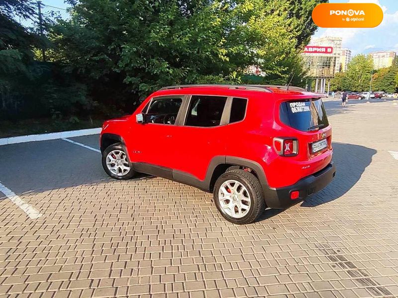 Jeep Renegade, 2017, Бензин, 2.36 л., 70 тис. км, Позашляховик / Кросовер, Червоний, Одеса Cars-Pr-68568 фото