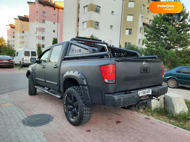 Nissan Titan, 2015, Газ пропан-бутан / Бензин, 5.55 л., 190 тыс. км, Пікап, Чорный, Львов Cars-Pr-135687 фото