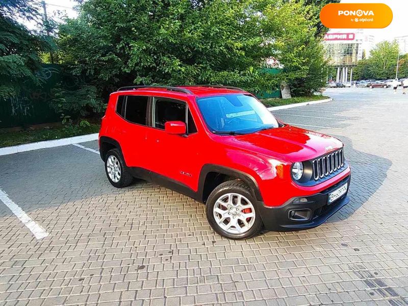 Jeep Renegade, 2017, Бензин, 2.36 л., 70 тис. км, Позашляховик / Кросовер, Червоний, Одеса Cars-Pr-68568 фото