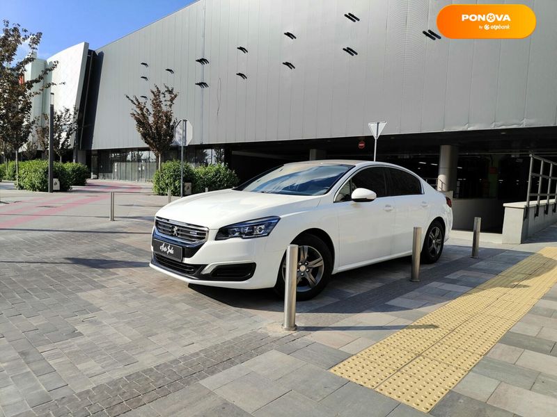 Peugeot 508, 2016, Дизель, 1.6 л., 195 тис. км, Седан, Білий, Київ 107750 фото