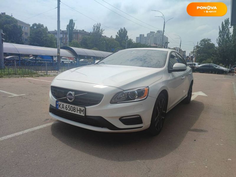 Volvo S60, 2018, Бензин, 2 л., 51 тис. км, Седан, Білий, Київ 107799 фото