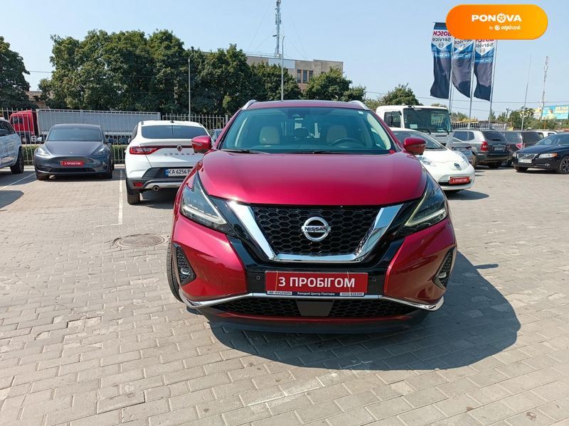 Nissan Murano, 2020, Бензин, 3.5 л., 68 тис. км, Позашляховик / Кросовер, Червоний, Полтава 111223 фото