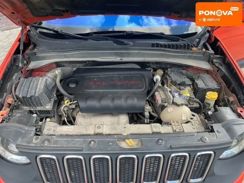 Jeep Renegade, 2016 р., Газ пропан-бутан / Бензин, 159 тис. км, Позашляховик / Кросовер, Помаранчевий, Львів AT-10401546 фото