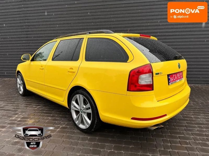 Skoda Octavia, 2011 р., Бензин, 340 тис. км, Універсал, Жовтий, Кам'янське (Дніпродзержинськ) AT-10400157 фото