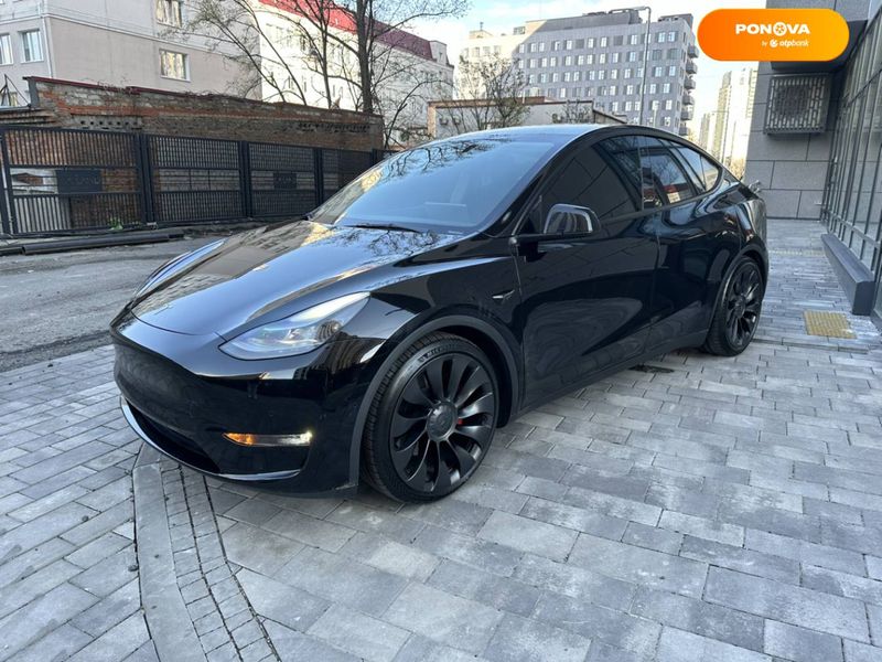 Tesla Model Y, 2022, Електро, 52 тыс. км, Внедорожник / Кроссовер, Чорный, Киев Cars-Pr-68270 фото