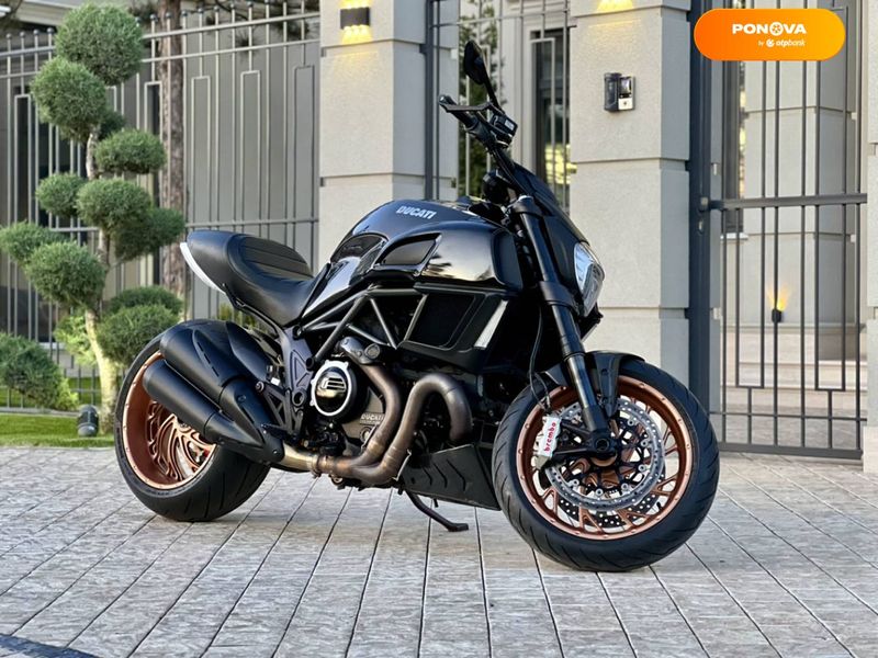 Ducati Diavel, 2013, Бензин, 1260 см³, 8 тыс. км, Мотоцикл без оптекателей (Naked bike), Чорный, Одесса moto-47778 фото