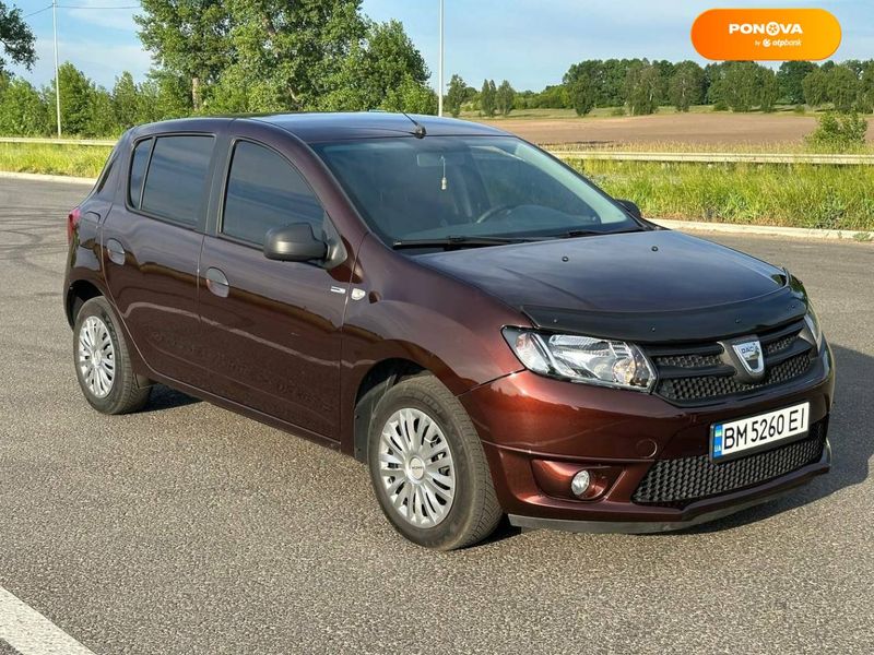 Dacia Sandero, 2016, Дизель, 1.46 л., 98 тыс. км, Хетчбек, Коричневый, Ромни Cars-Pr-68220 фото