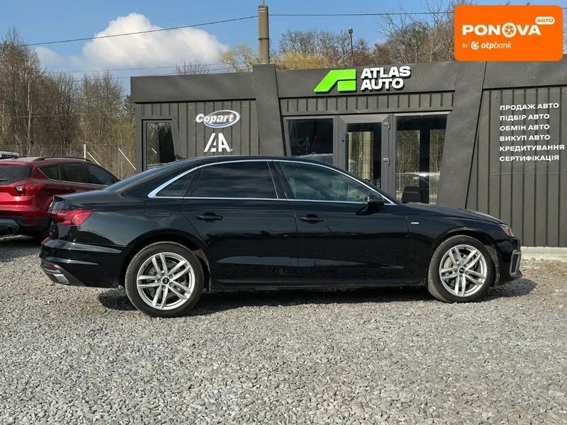 Audi A4, 2020 р., Бензин, 52 тис. км, Седан, Чорний, Пасіки-Зубрицькі AT-10423263 фото