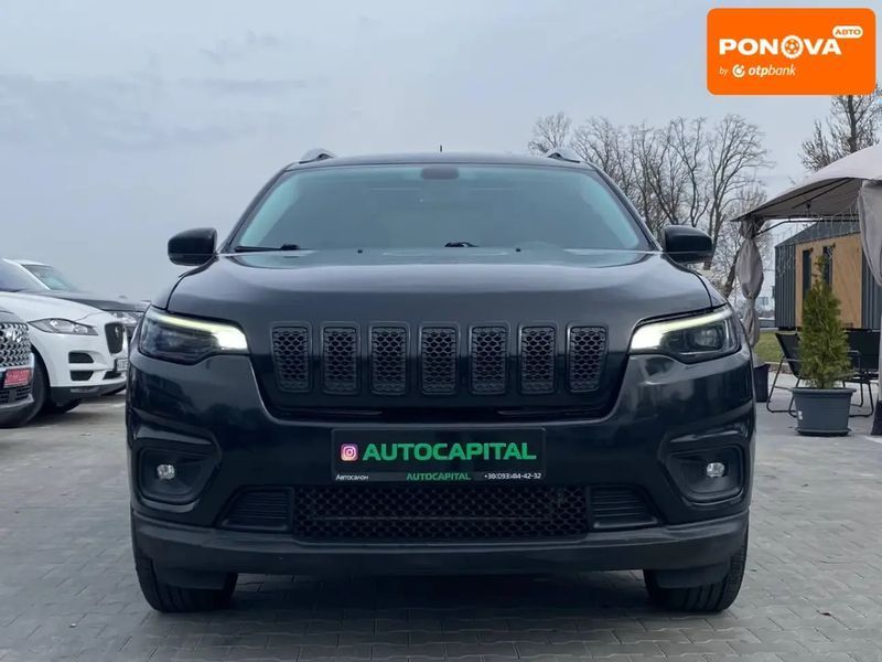 Jeep Cherokee, 2018 р., Бензин, 124 тис. км, Позашляховик / Кросовер, Чорний, Київ AT-10413022 фото