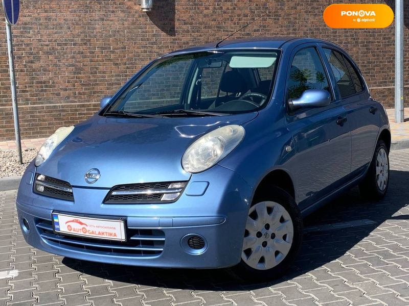 Nissan Micra, 2007, Бензин, 1.2 л., 150 тыс. км, Хетчбек, Синий, Одесса 50812 фото