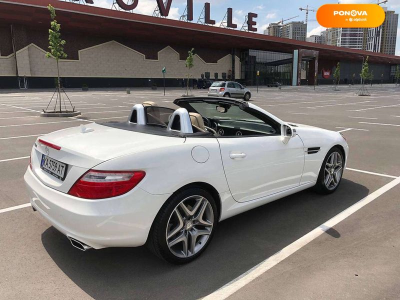 Mercedes-Benz SLK-Class, 2014, Бензин, 1.8 л., 83 тыс. км, Родстер, Белый, Киев 25805 фото