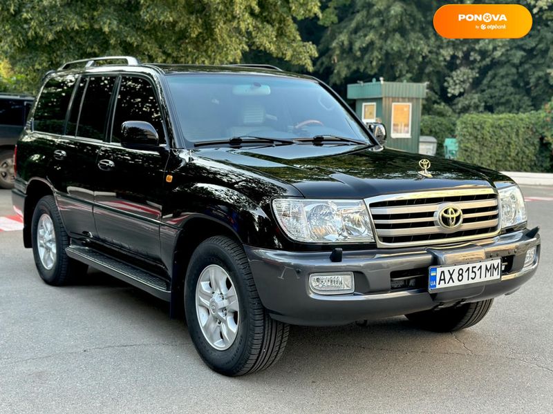 Toyota Land Cruiser, 2006, Газ пропан-бутан / Бензин, 96 тис. км, Позашляховик / Кросовер, Чорний, Харків 108277 фото