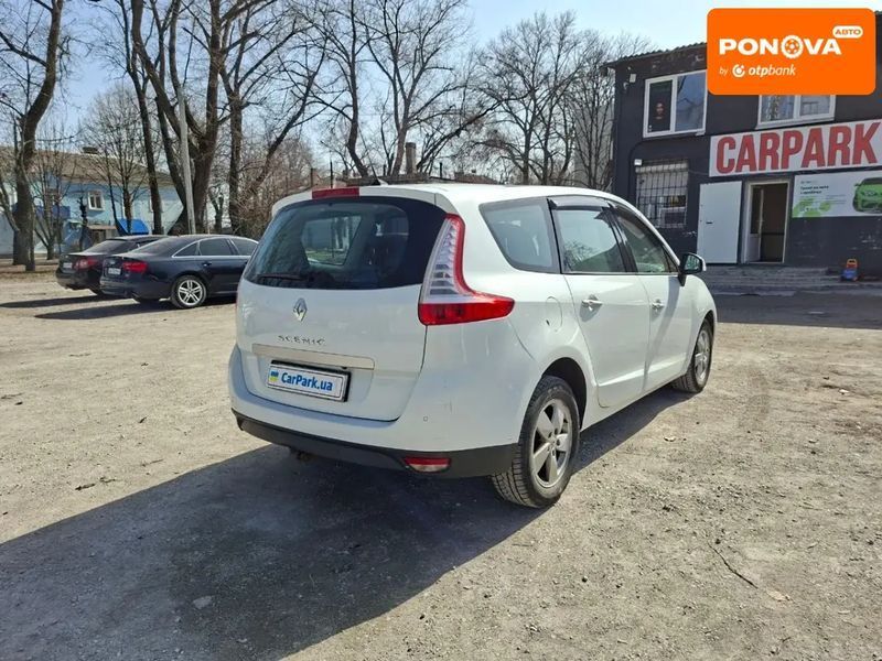 Renault Grand Scenic, 2010 р., Бензин, 251 тис. км, Мінівен, Білий, Кам'янське (Дніпродзержинськ) AT-10412967 фото