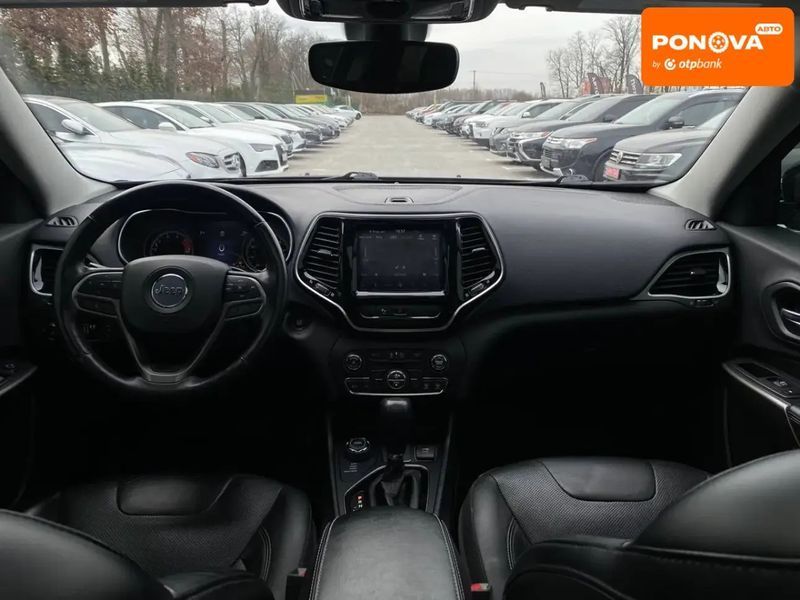 Jeep Cherokee, 2018 р., Бензин, 124 тис. км, Позашляховик / Кросовер, Чорний, Київ AT-10413022 фото