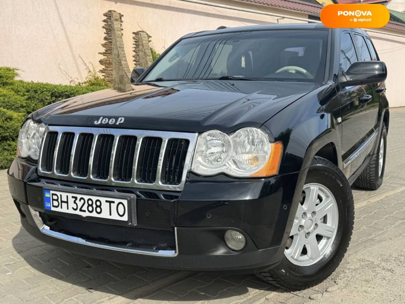 Jeep Grand Cherokee, 2008, Дизель, 2.99 л., 191 тыс. км, Внедорожник / Кроссовер, Чорный, Одесса Cars-Pr-67343 фото