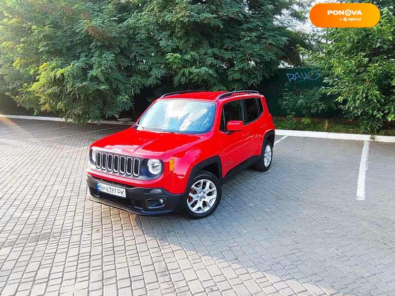 Jeep Renegade, 2017, Бензин, 2.36 л., 70 тис. км, Позашляховик / Кросовер, Червоний, Одеса Cars-Pr-68568 фото