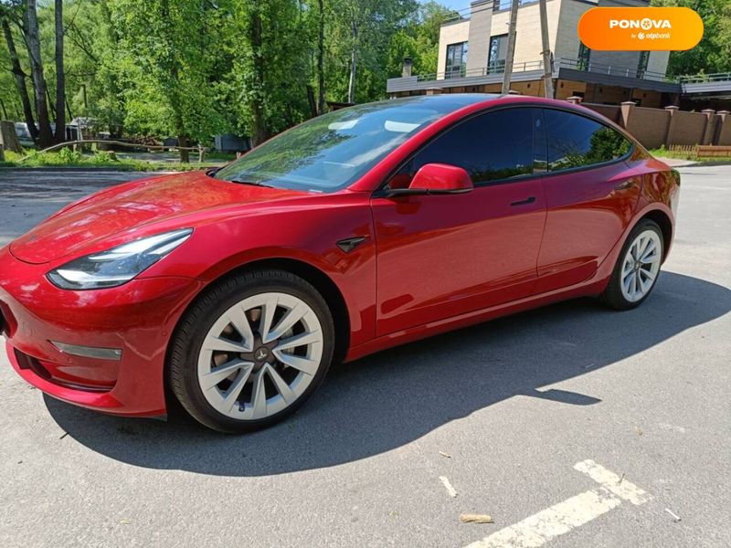 Tesla Model 3, 2022, Електро, 29 тыс. км, Седан, Красный, Киев Cars-Pr-68865 фото