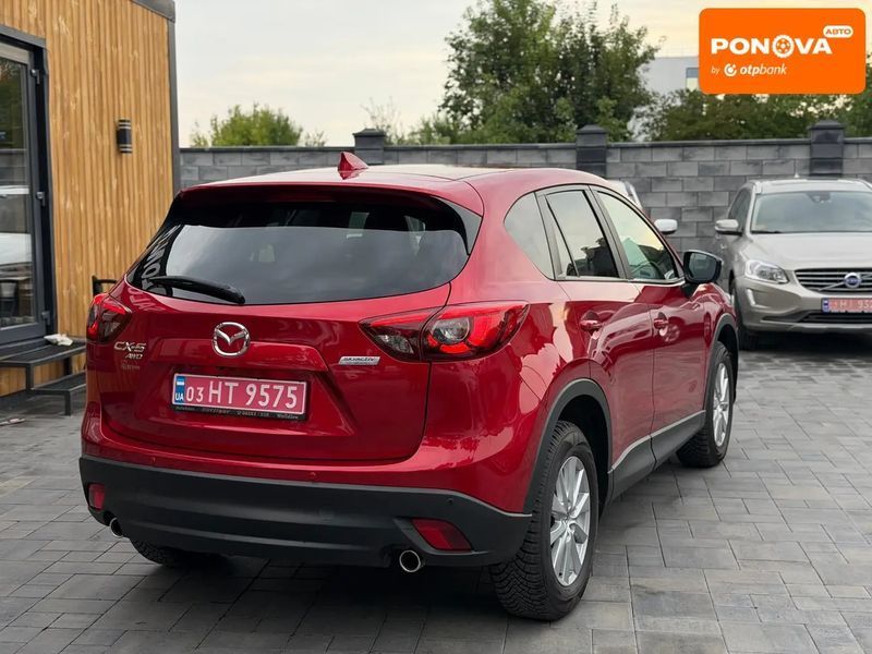Mazda CX-5, 2015 г., Дизель, 220 тыс. км, Внедорожник / Кроссовер, Красный, Ровно AT-10429431 фото