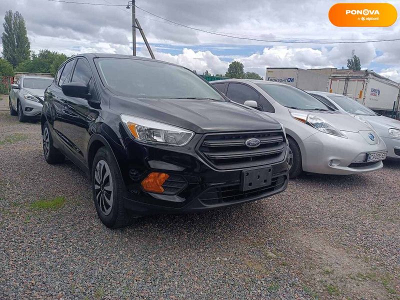 Ford Escape, 2017, Бензин, 2.5 л., 90 тис. км, Позашляховик / Кросовер, Чорний, Черкаси 109687 фото