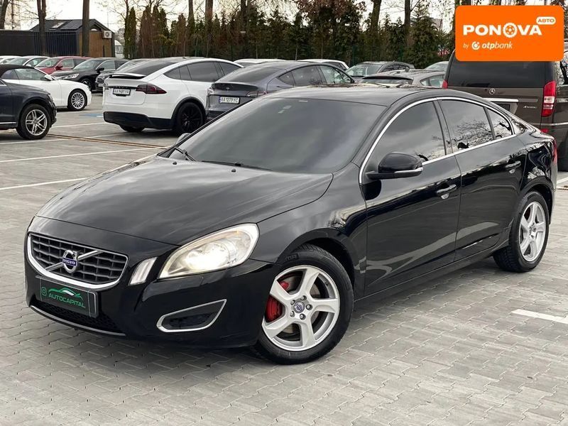 Volvo S60, 2012 г., Газ пропан-бутан / Бензин, 120 тыс. км, Седан, Чорный, Киев AT-10419063 фото