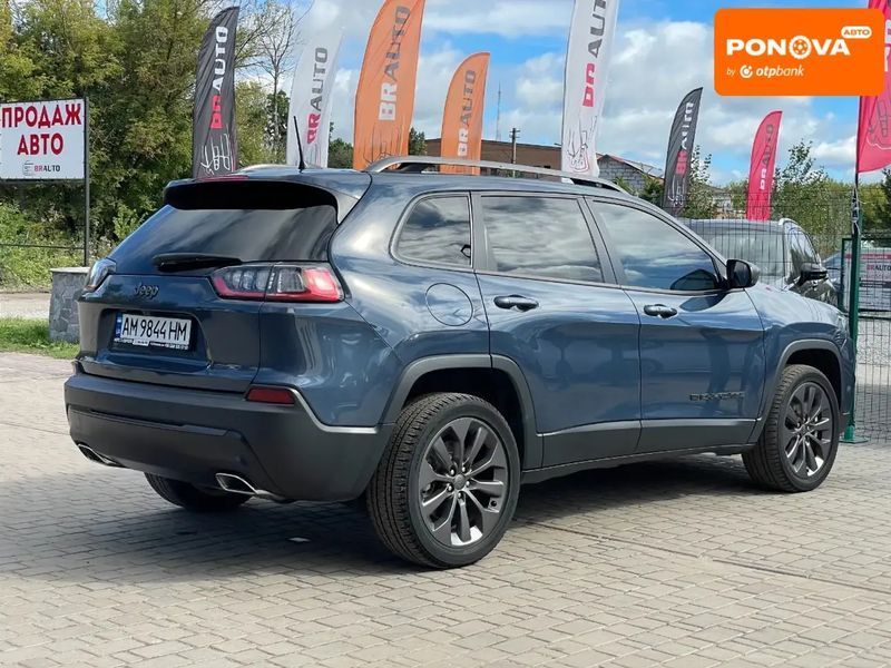 Jeep Cherokee, 2021 г., Бензин, 73 тыс. км, Внедорожник / Кроссовер, Синий, Бердичев AT-10402129 фото