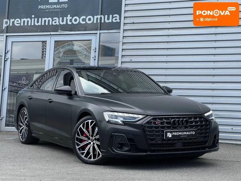 Audi S8, 2022 р., Бензин, 90 тис. км, Седан, Сірий, Дніпро (Дніпропетровськ) AT-10408556 фото