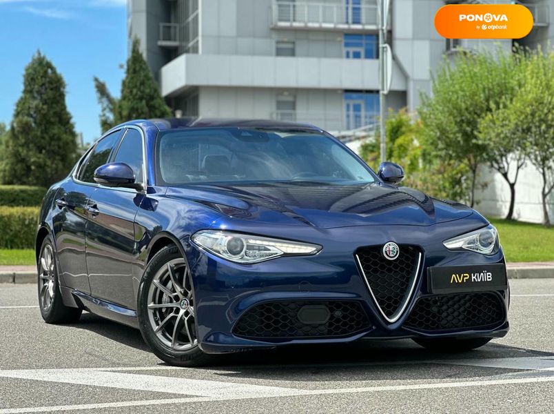 Alfa Romeo Giulia, 2019, Бензин, 2 л., 110 тыс. км, Седан, Синий, Киев 107215 фото