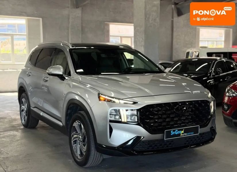 Hyundai Santa FE, 2023 р., Бензин, 68 тис. км, Позашляховик / Кросовер, Сірий, Кам'янське (Дніпродзержинськ) AT-10418494 фото