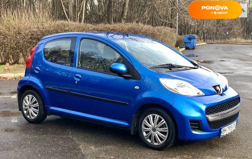 Peugeot 107, 2011, Бензин, 1 л., 72 тис. км, Хетчбек, Синій, Одеса Cars-Pr-63376 фото