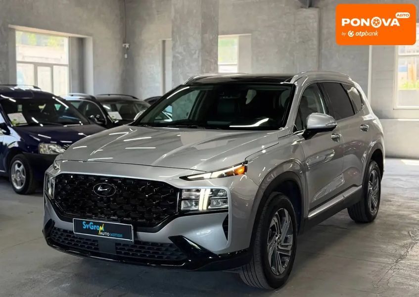 Hyundai Santa FE, 2023 р., Бензин, 68 тис. км, Позашляховик / Кросовер, Сірий, Кам'янське (Дніпродзержинськ) AT-10418494 фото