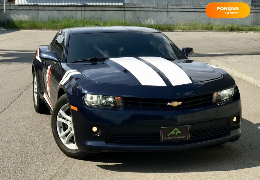 Chevrolet Camaro, 2015, Бензин, 3.64 л., 103 тис. км, Купе, Синій, Київ 47810 фото