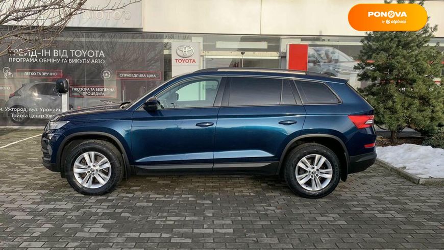 Skoda Kodiaq, 2019, Бензин, 1.98 л., 238 тыс. км, Внедорожник / Кроссовер, Синий, Ужгород 29520 фото