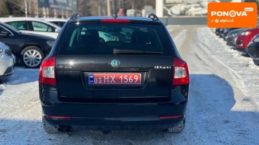 Skoda Octavia, 2013 р., Дизель, 260 тис. км, Універсал, Чорний, Полтава AT-10412180 фото