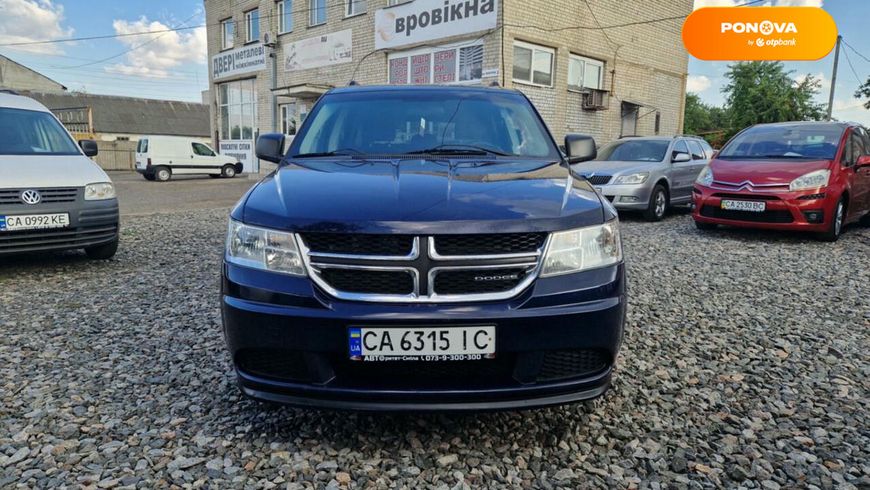 Dodge Journey, 2011, Газ пропан-бутан / Бензин, 2.4 л., 303 тис. км, Позашляховик / Кросовер, Синій, Сміла 107424 фото