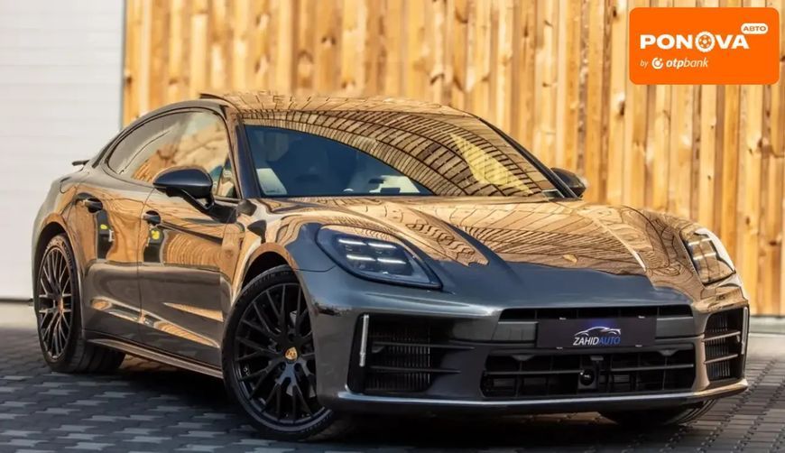 Porsche Panamera, 2024 р., Бензин, 4 тис. км, Седан, Зелений, Львів AT-10418371 фото