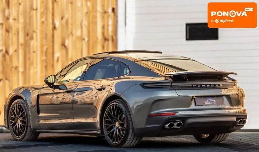 Porsche Panamera, 2024 р., Бензин, 4 тис. км, Седан, Зелений, Львів AT-10418371 фото