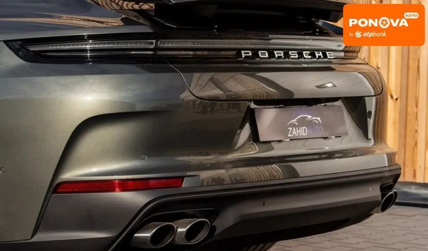Porsche Panamera, 2024 р., Бензин, 4 тис. км, Седан, Зелений, Львів AT-10418371 фото