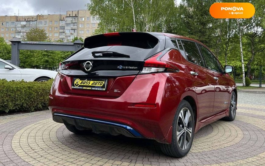 Nissan Leaf, 2018, Електро, 26 тис. км, Хетчбек, Червоний, Львів 38117 фото