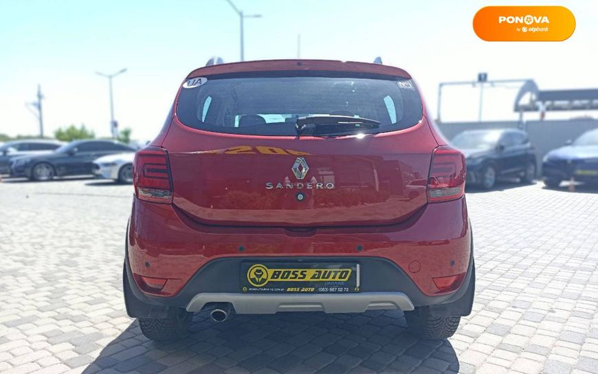 Renault Sandero, 2020, Бензин, 0.9 л., 40 тыс. км, Хетчбек, Красный, Мукачево 46481 фото