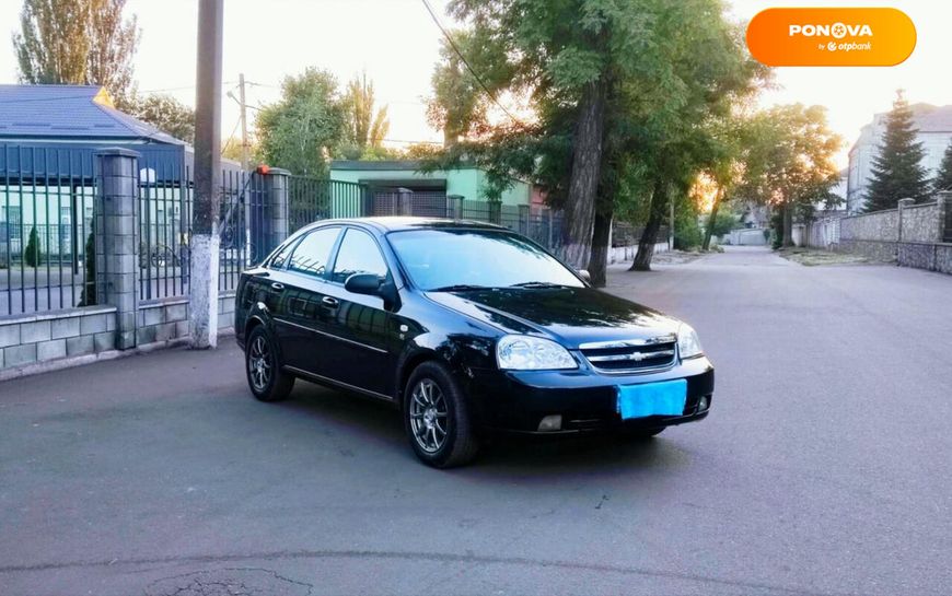 Chevrolet Lacetti, 2006, Бензин, 1.6 л., 120 тис. км, Седан, Чорний, Кам'янське (Дніпродзержинськ) Cars-Pr-64214 фото