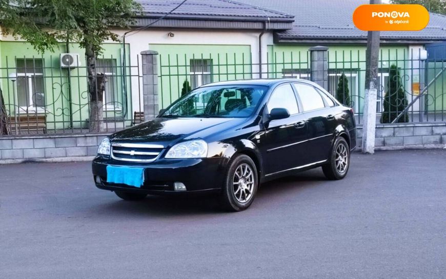 Chevrolet Lacetti, 2006, Бензин, 1.6 л., 120 тис. км, Седан, Чорний, Кам'янське (Дніпродзержинськ) Cars-Pr-64214 фото