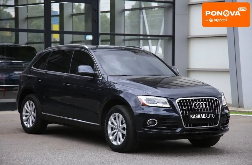 Audi Q5, 2013 р., Бензин, 175 тис. км, Позашляховик / Кросовер, Синій, Харків AT-10418158 фото