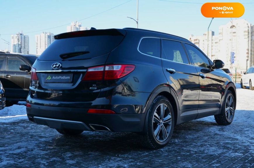 Hyundai Grand Santa Fe, 2015, Бензин, 3.3 л., 247 тис. км, Позашляховик / Кросовер, Чорний, Київ 29422 фото