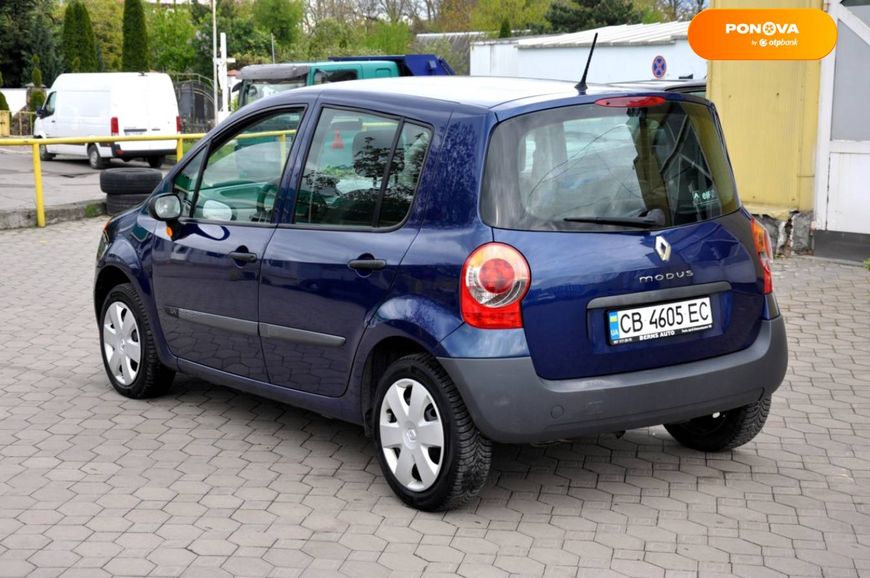 Renault Modus, 2005, Бензин, 1.2 л., 211 тис. км, Хетчбек, Синій, Львів 38503 фото